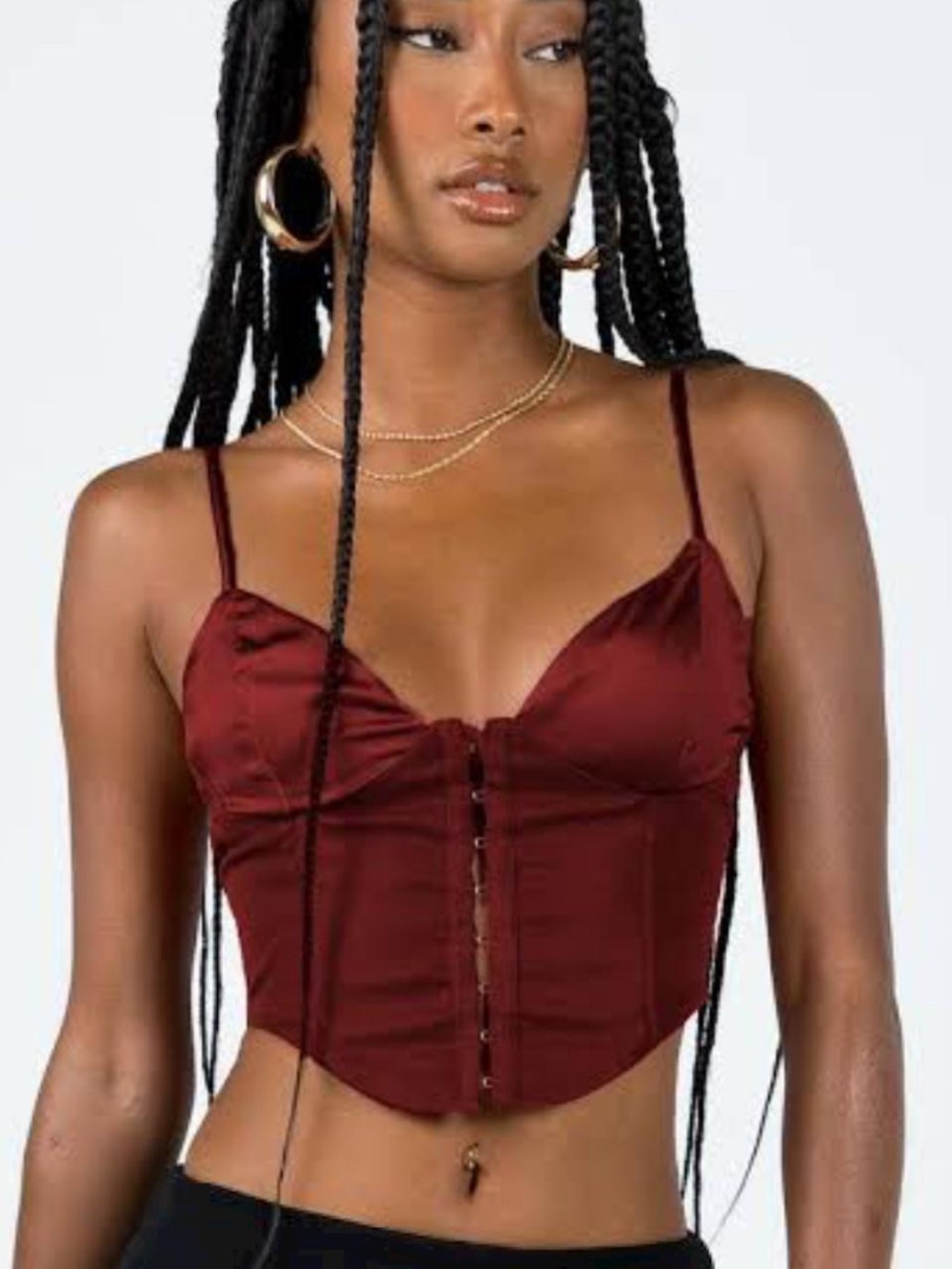 Princess Polly Hook & Eye Closure Corset Top
